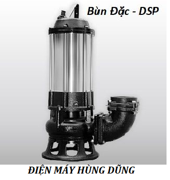 Bơm chìm hố móng, bùn đặc DSP-20T(1.5Kw)