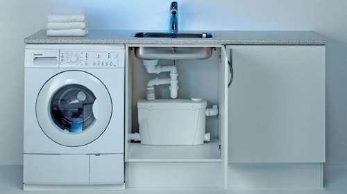 Bơm chuyên dụng chậu rửa Grundfos Sololift2 C-3 (640w)